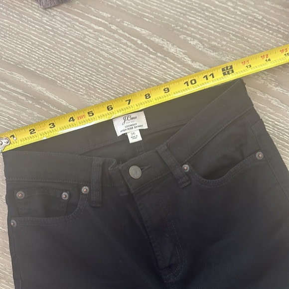 J.Crew Lookout High Rise Black Skinny Jeans - Picture 6 of 7